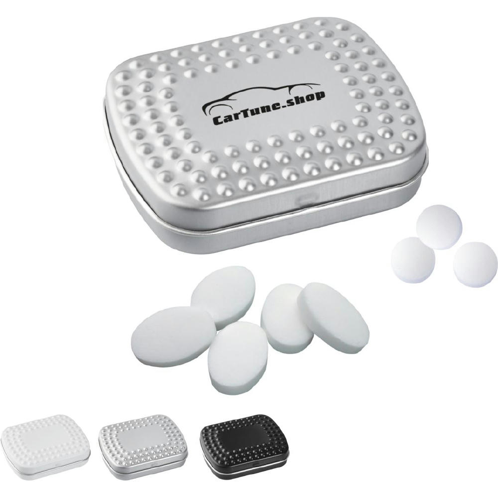 Product image Techno-Dose mit Pfefferminzpastillen, 20g Werbeartikel