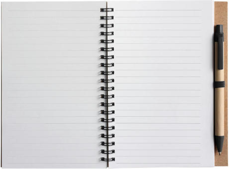 Notizbuch aus recyceltem Papier Stella Werbeartikel