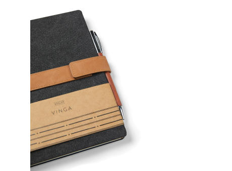 VINGA Bosler Notizbuch aus RCS recyceltem Papier Werbeartikel