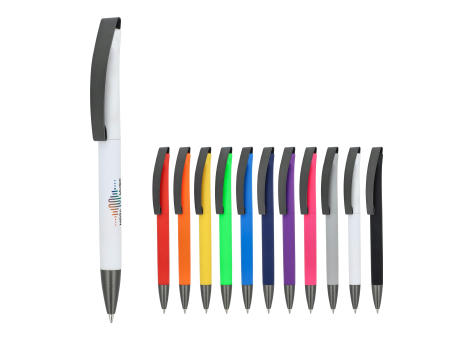 Product image Kugelschreiber Vegas Softtouch Metallclip Werbeartikel