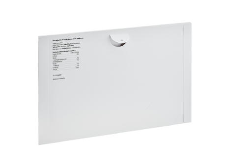 Wand Adventskalender individuell bedruckt,   75 g, Inhalt: Callebaut Vollmilch Schokolade Kalender Werbeartikel