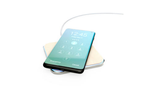 Wireless Charger Trunk - Fast Charge (FSC® zertifiziert) Werbeartikel