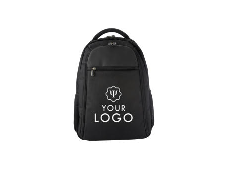 Laptop Rucksack aus Polyester Ivan bedrucken