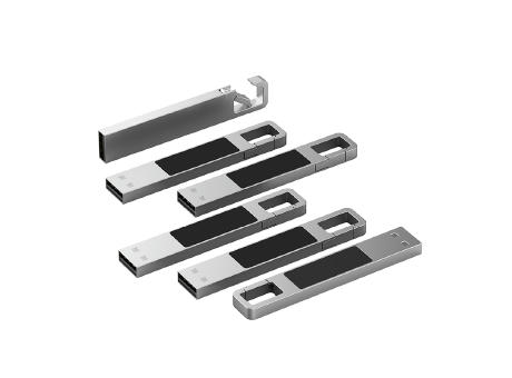 Product image USB-Stick LED 03 USB 2.0 COB 1 GB Schwarz bedrucken