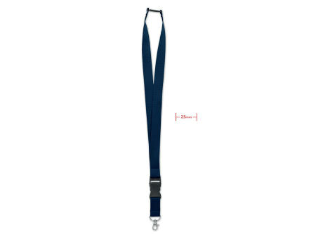 Lanyard mit Metallkarabiner Werbeartikel