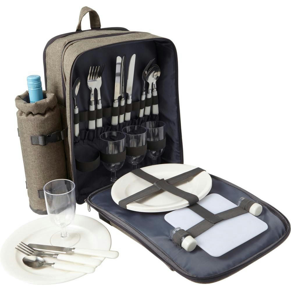 Picknick-Rucksack aus Polyester Allison Werbeartikel