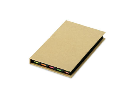 Product image LOVECRAFT. Block mit Haftnotizen mit 12 farbigen Sätzen Werbeartikel