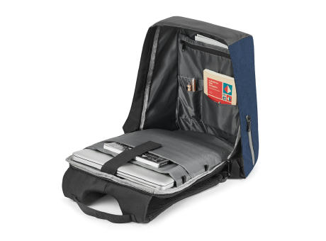 AVEIRO. Laptop-Rucksack 15.6'' aus 900D mit Anti-Diebstahl-System bedrucken