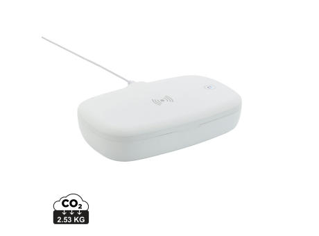 UV-C Sterilisations-Box mit 5W Wireless Charger Werbeartikel