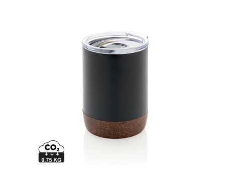 Product image Kleine Vakuum-Kaffeetasse aus RCS rSteel & Kork bedrucken