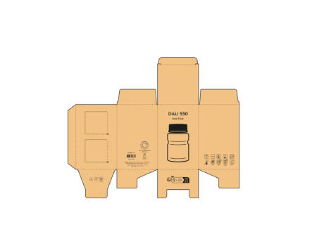 Dali 550 Lunchbecher recy. Edelstahl 570 ml  Werbeartikel