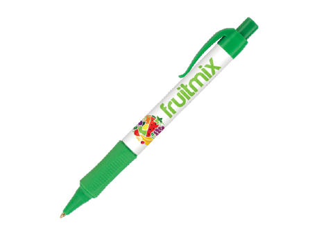 KEA Kugelschreiber mit Griffzone und farbigen Akzenten mit 4c-Druck all over Werbeartikel