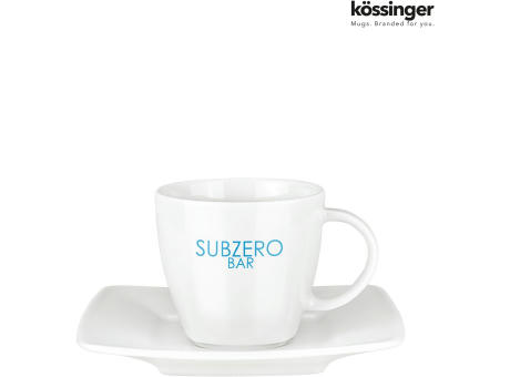 Kössinger Maxim Espresso Set  Tasse mit Untertasse bedrucken