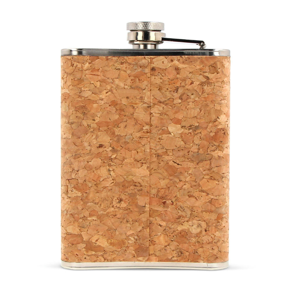Flachmann mit Korken 220ml Werbeartikel