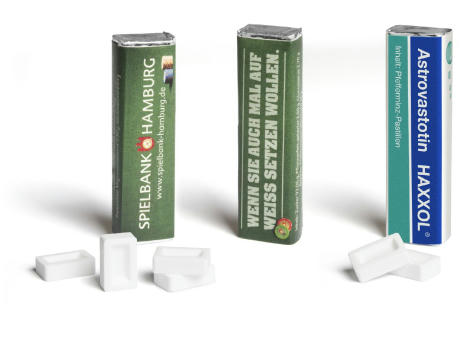 Pfefferminzriegel Werbeartikel