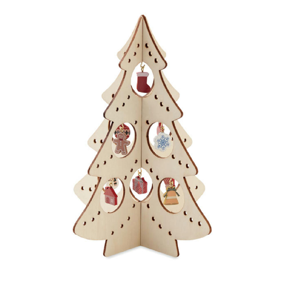 Product image Weihnachtsdeko aus Sperrholz Werbeartikel