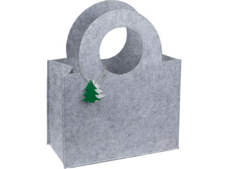 Product image Tasche aus Filz mit Tannenbaumanhänger GENNARO Werbeartikel