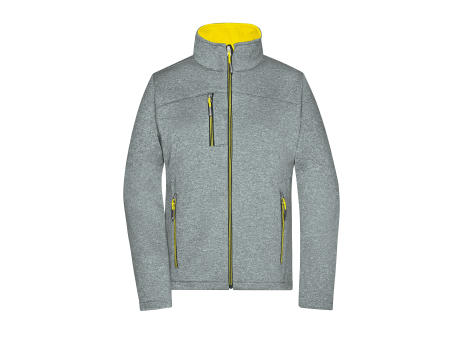 gelb/grau (dark-melange/yellow)