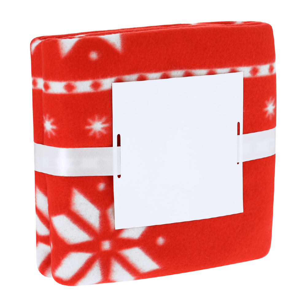 RPET Weihnachtsdecke Vetrax Werbeartikel