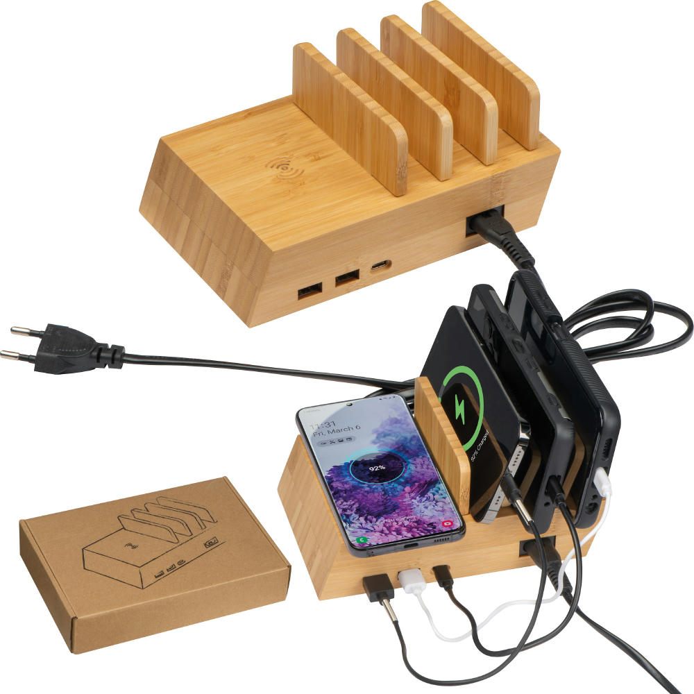 Product image Ladestation für 4 Geräte Werbeartikel