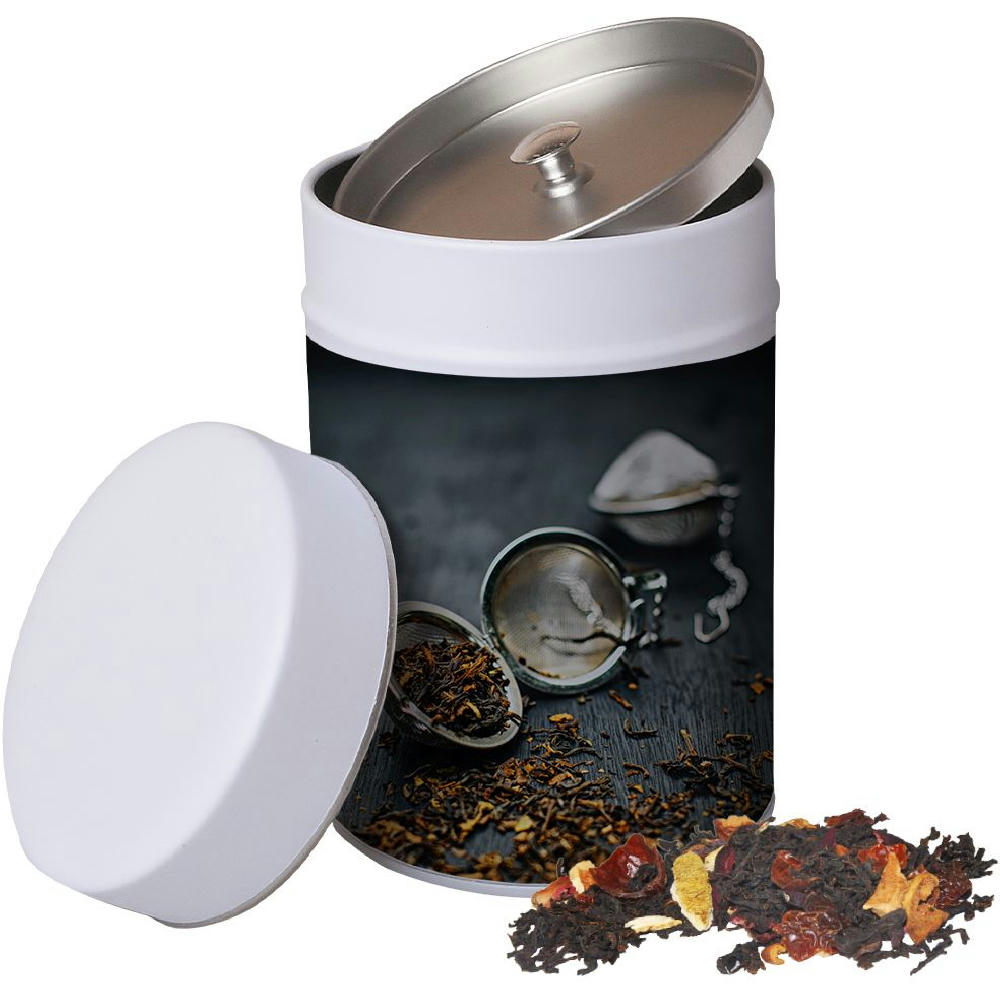 Product image Weihnachts Schwarztee, ca. 125g, Metalldose Maxi Werbeartikel