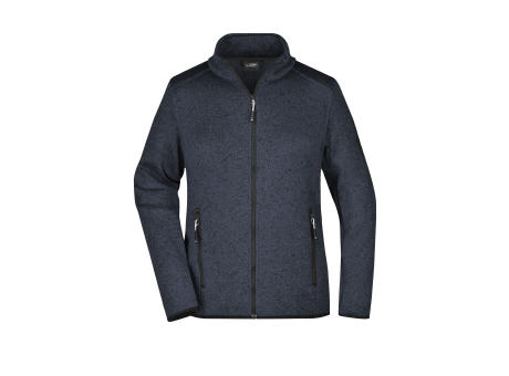 Product image Ladies' Knitted Fleece Jacket - Modische Strickfleece Jacke mit Stehkragen Werbeartikel