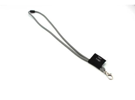 Tube Lanyard Reflex silber Werbeartikel