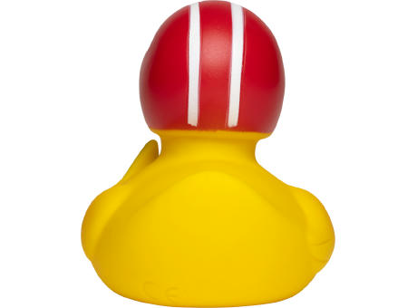 Quietsche-Ente Rennfahrer Werbeartikel