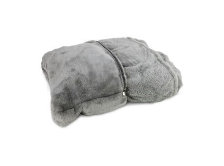 2in1 Verwandlungskissen - grau Werbeartikel