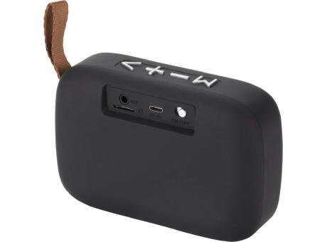 SIGN setzt Zeichen: zeitlos schöner Wireless- Lautsprecher mit vielen Funktionen Werbeartikel