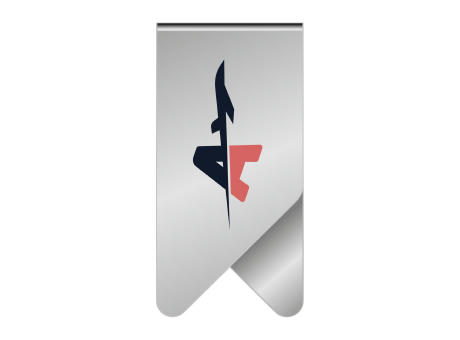 ROMINOX® Mehrweg-Büroklammer Big Clip, idealer Mailingartikel für Dokumente, bis zu 50 Seiten Klemmkraft Werbeartikel