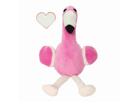 LUISA - Plüsch-Flamingo Werbeartikel