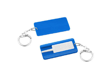 Prüfer weiß, Gehäuse blau