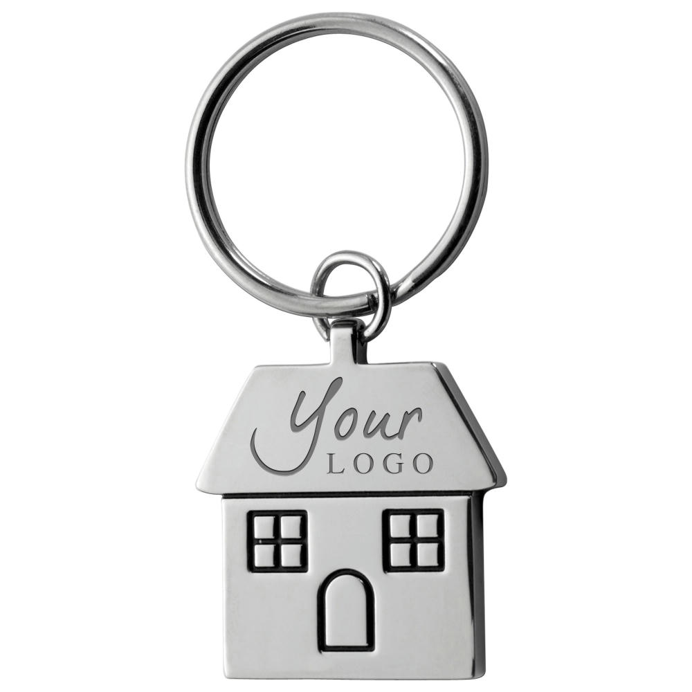 Schlüsselanhänger aus Metall Rayan Werbeartikel