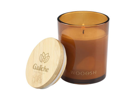 Wooosh Scented Candle Musk Peach Duftkerze Werbeartikel