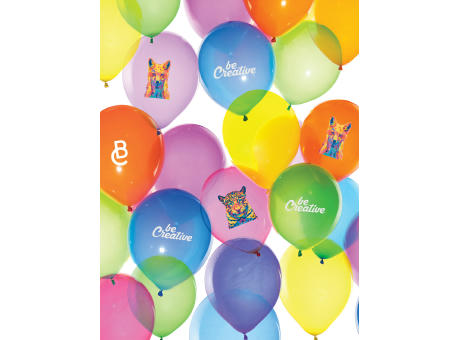 Luftballon, pastell CreaBalloon bedrucken