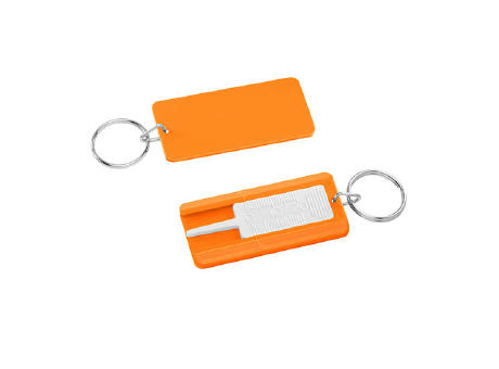 Prüfer weiß, Gehäuse orange