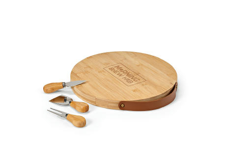 Duchamp Brett Bambus 4-teilig Werbeartikel