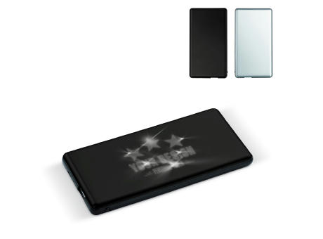 Powerbank 4000mAh mit Logo-Beleuchtung bedrucken