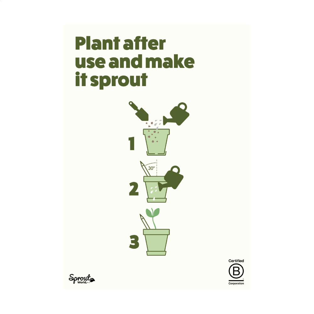 Sproutworld Sharpened Pencil Bleistifte angespitzt Werbeartikel