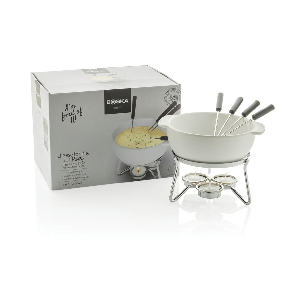 BOSKA Käse-Fondue Set Party - 750ml Werbeartikel