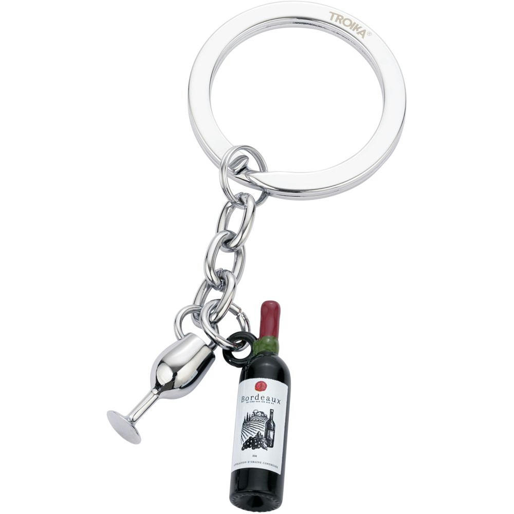 Product image TROIKA Schlüsselanhänger TROIKA BORDEAUX Werbeartikel
