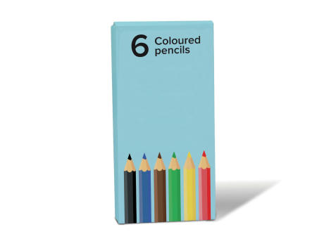 Naturbuntstifte im Karton Werbeartikel