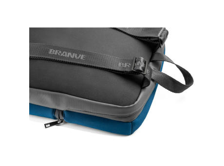 URBAN BACKPACK. 14''Laptop-Rucksack aus Softshell und Tarpaulin Werbeartikel