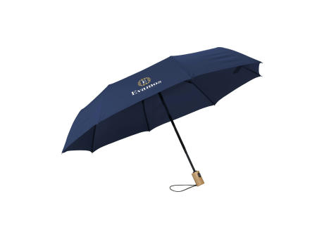Product image Michigan faltbarer RCS RPET-Regenschirm 21 inch Werbeartikel