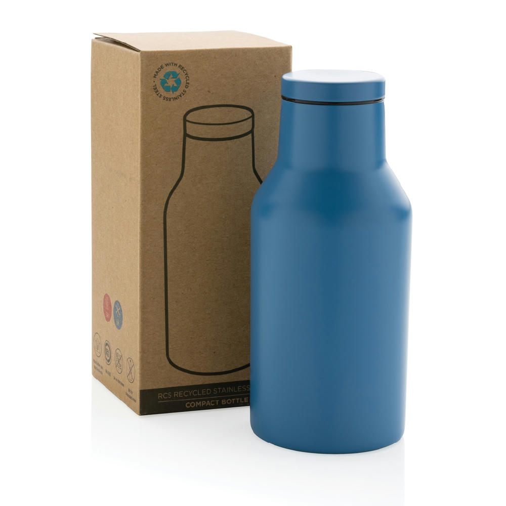 RCS recycelte Stainless Steel Kompakt-Flasche Werbeartikel