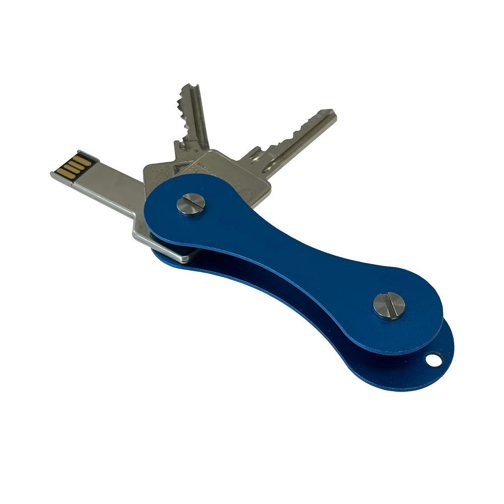 Product image Key Organizer für 3 bis 12 Schlüssel Blau Werbeartikel