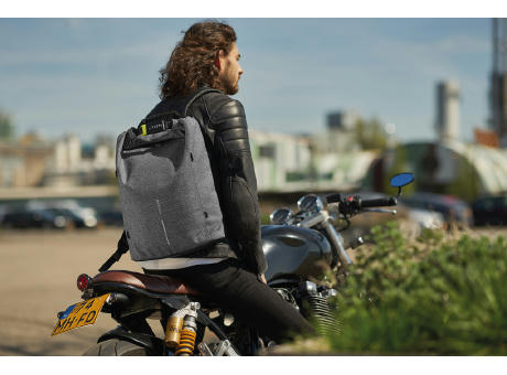 Urban schnitthemmender Anti-Diebstahl-Rucksack bedrucken