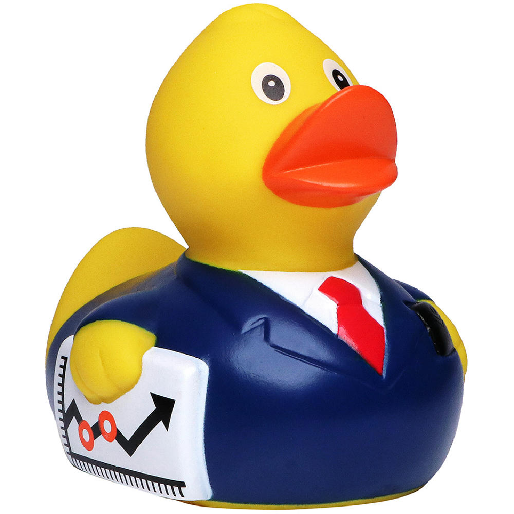 Product image Quietsche-Ente Businessman Werbeartikel