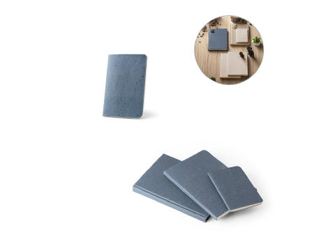 COFFEEPAD SOFT. Notizbuch A6 mit flexiblem Cover aus Kaffeeschalenverwertung (65%) bedrucken